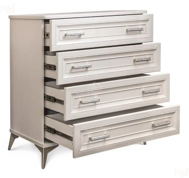 Комод Нонна 4 ящика мокко глянец