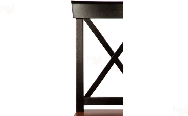 Стул деревянный с жестким сиденьем Бергольф Венге/Темный орех