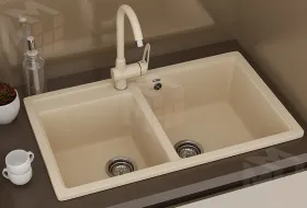 Двухсекционная мойка ULGRAN U-200