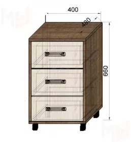 Кровать-чердак Фанки Хоум Замок + модули ФТ10, ФТ08