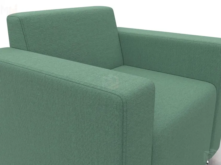 Кресло Лига-093 ВН ( Амур 11 зеленый )