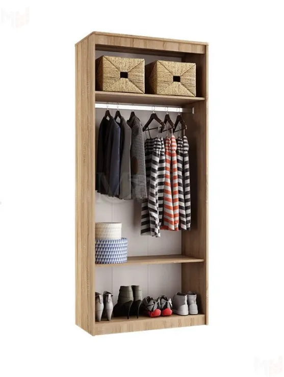 Шкаф Терра 2-х створчатый (сонома/белый)