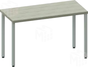 Стол письменный Ингар 1/ТТ дуб беленый / белый
