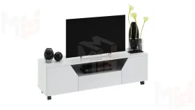 Тумба ТВ тип 4 Diamond (Белый глянец)