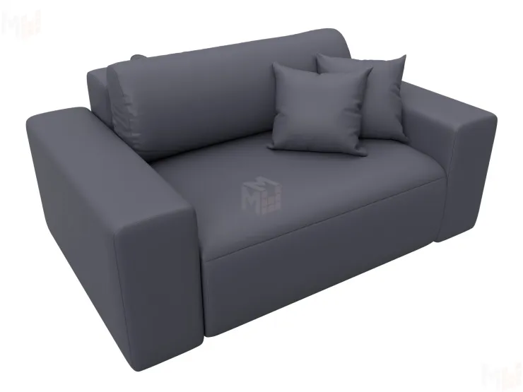 Кресло Лига-036 НПБ ( GRIFON 15 серый )