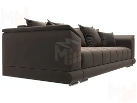 Диван прямой НордСтар НПБ ( SEVEN 727 коричневый )