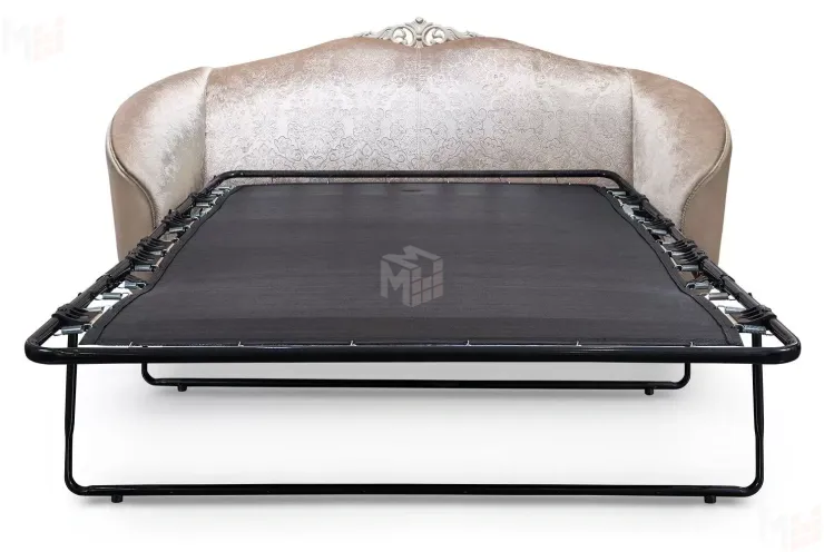 Диван Мокко 2х местный бежевый, французский раскладной механизм