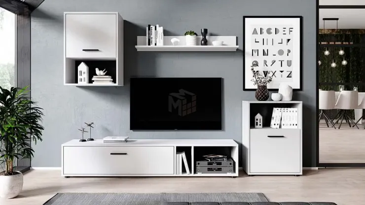 Гостиная НК-мебель Rock Белый