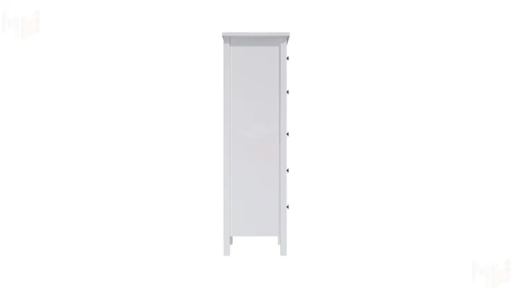 Комод Кымор 5 ящиков белый