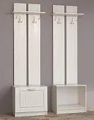 Вешалка с обувницей 2 Иннэс 6 МДФ