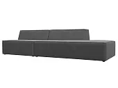 Диван прямой модульный Монс Модерн правый ( JOLY 13 серый )