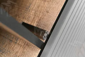 Тумба прикроватная Копенгаген со створкой (дуб самдал/серый графит)