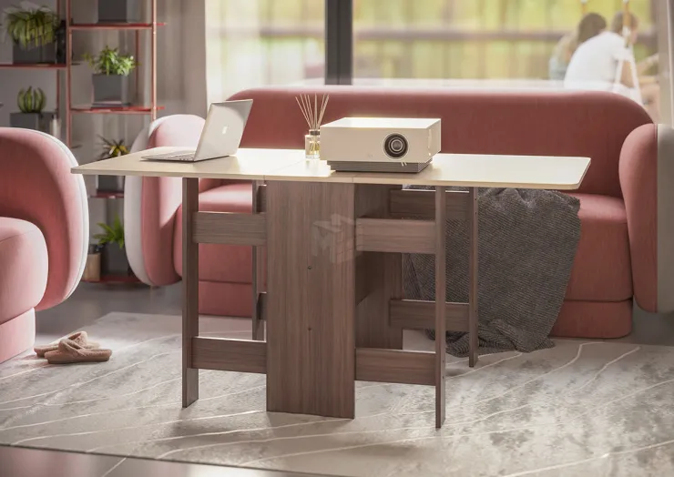 Стол-книжка СТК-003 ясень шимо темный/светлый