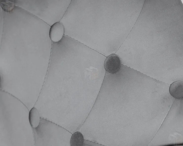 Стул барный DOBRIN JOSEPH BLACK (серый велюр (MJ9-75))