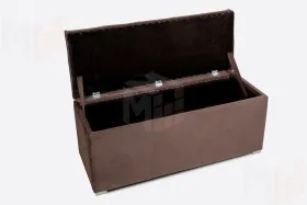 Пуфик Мишель 950 (велюр шоколад)