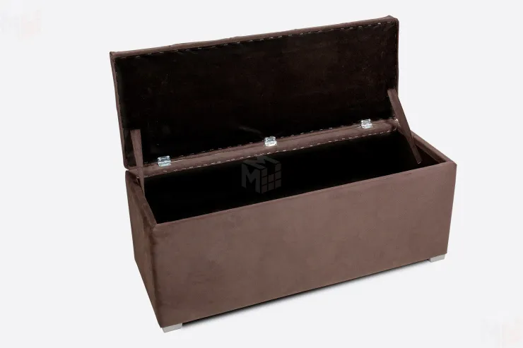 Пуфик Мишель 950 (велюр шоколад)