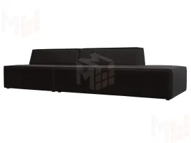 Диван прямой модульный Монс Модерн правый ( GRIFON 12 коричневый )