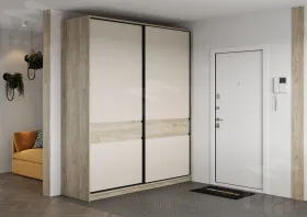 Шкаф-купе Бостон ШК-005 (крафт серый/кашемир)