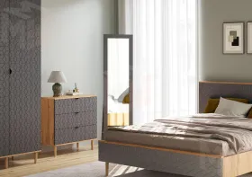 Зеркало напольное Калгари Графит