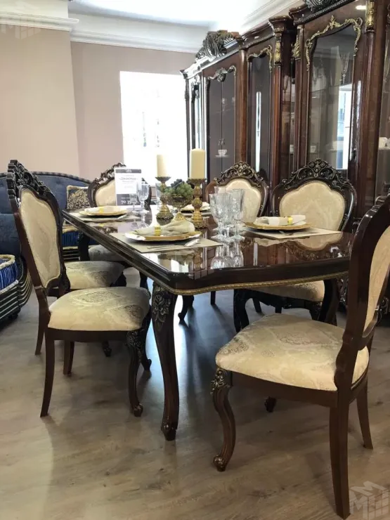 Столовая Джоконда корень дуба глянец