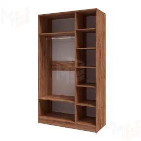 Шкаф Вегас 1200 дуб крафт табачный/дуб крафт белый