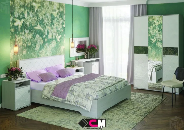 Спальный гарнитур Сальма  вариант 2