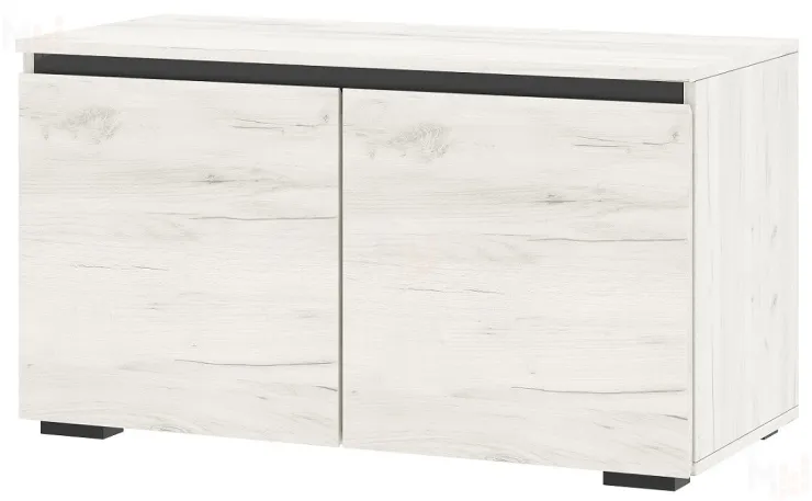 Тумба ГРЕТТА 900  Дуб Крафт белый