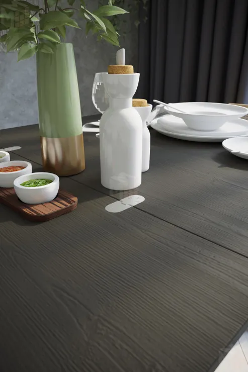 Стол универсальный трансформируемый Генри Лес черный