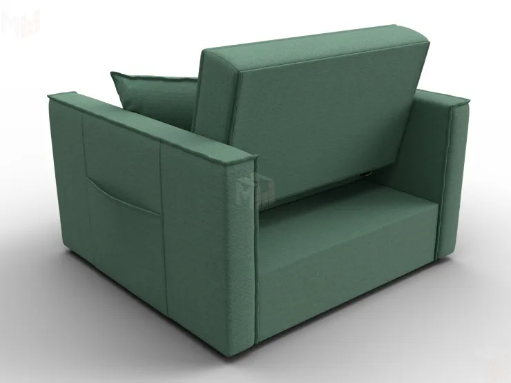 Кресло-кровать Лига-104 (80) ( Амур 11 зеленый )