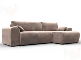 Диван угловой Лига-099 угол универсальный ( TOWER 05 бежевый )