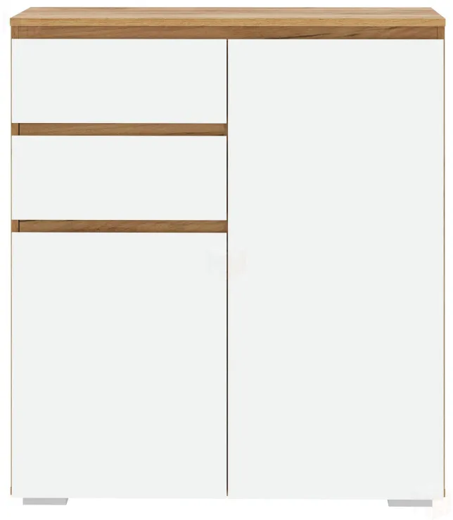 Тумба ГРЕТТА 1800 2С2Я  Дуб Крафт золотой