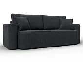 Диван прямой Лига-118 НПБ ( LAIM 26 темно-серый )