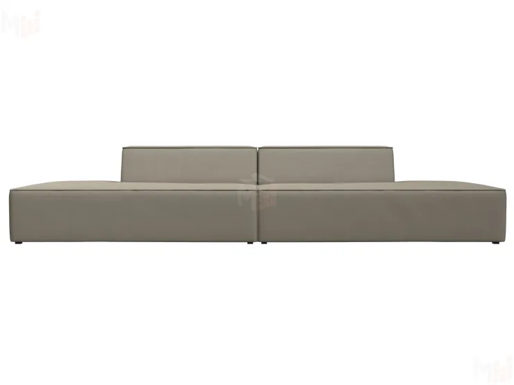 Диван прямой модульный Монс лофт ( GRIFON 04 бежевый )