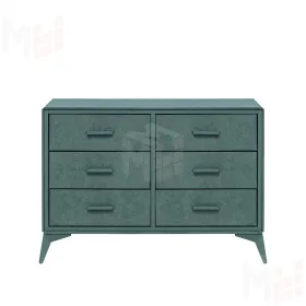 Комод Leset Кассио 6 ящ. (Мятный/Мятный)