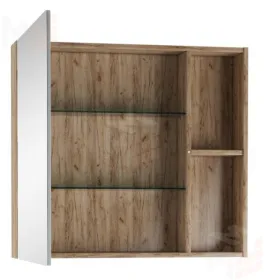 Шкаф-зеркало Craft 80 левый/правый Домино