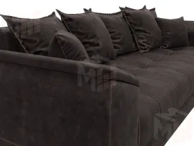 Диван прямой НордСтар НПБ ( BRUT 17 коричневый )