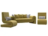 Набор Волна-1 (диван, 2 кресла)