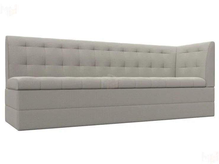 Диван кухонный прямой Бриз с углом справа