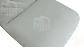 Стул Шерри К1С  Белый матовый, Велюр Confetti Silver