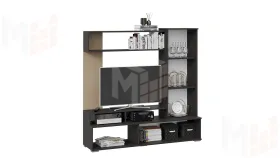 Стенка для гостиной Сиена Венге Цаво, Дуб Молочный