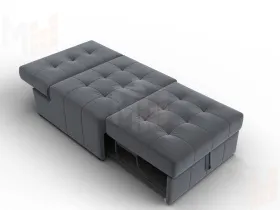 Кресло-кровать Лига-107 (80) ( SEVEN 17 серый )