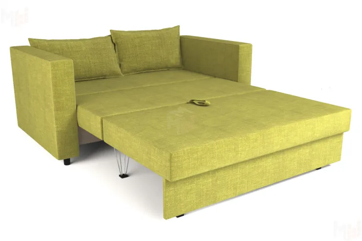 Диван Алекс-1 желтый