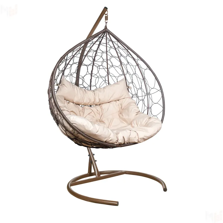 Подвесное кресло LESET БАЛИ (Коричневый/Бежевый)