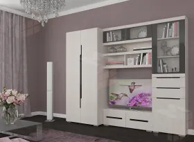 Гостиная Эколь-01 (сандал светлый)