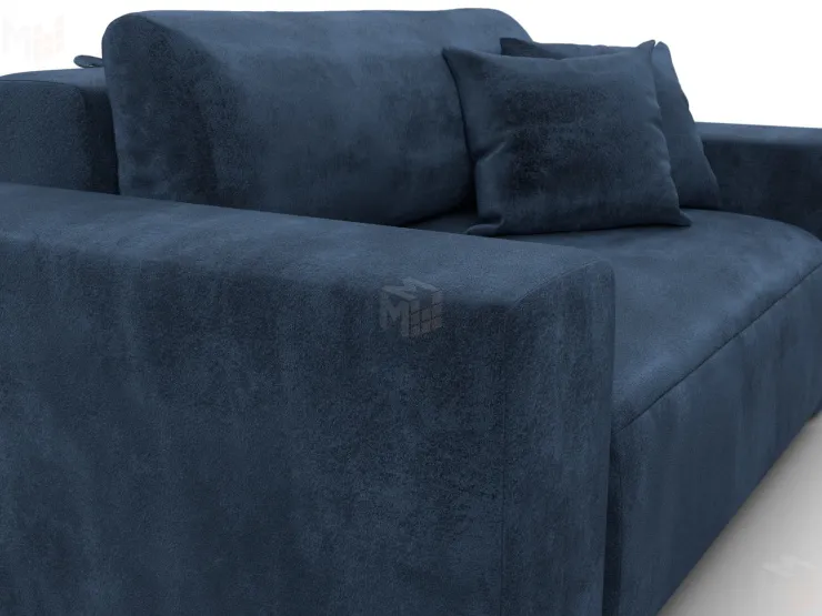 Кресло Лига-036 НПБ ( TOWER 13 синий )