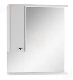 Шкаф-зеркало Блик 60 ЛАЙТ левый/правый Домино