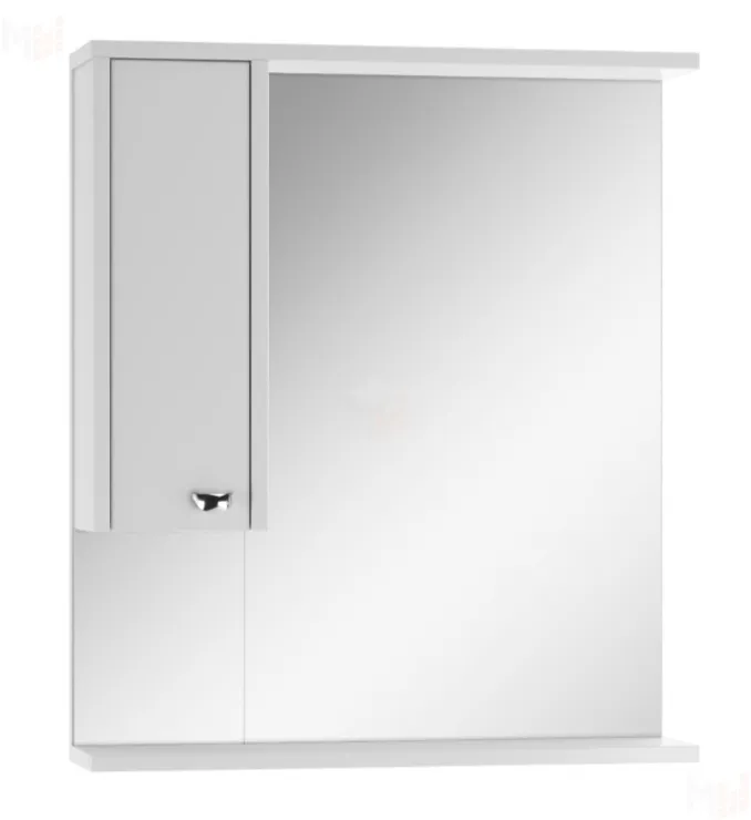 Шкаф-зеркало Блик 60 ЛАЙТ левый/правый Домино