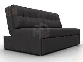 Диван прямой Лига-107 (160) ( JOLY 08 коричневый )