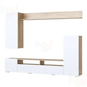 Гостиная МИЯ Дуб Сонома - Белый глянец