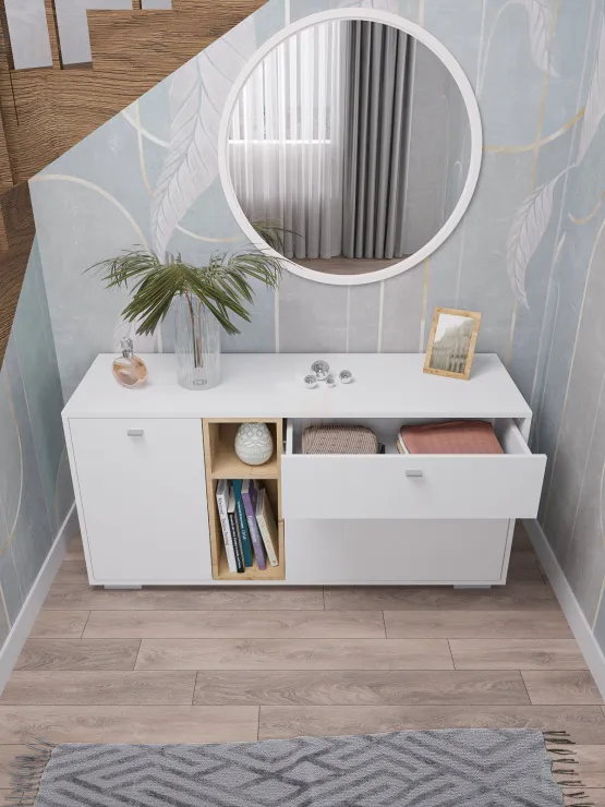 Комод Ланс К-101 белый